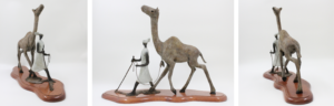 Terry Mathews’ carefully crafted bronze 'Camel Herder' sculpture due to feature in Dawsons Auctioneers Fine Art & Antiques Auction on Thursday, 24th June 2021.