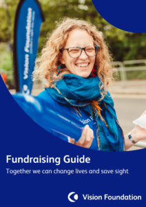 Screenshot of the front cover of the Fundraising Guide